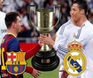 yapboz Son kupa Kral 2013-14, FC Barcelona - Real Madrid